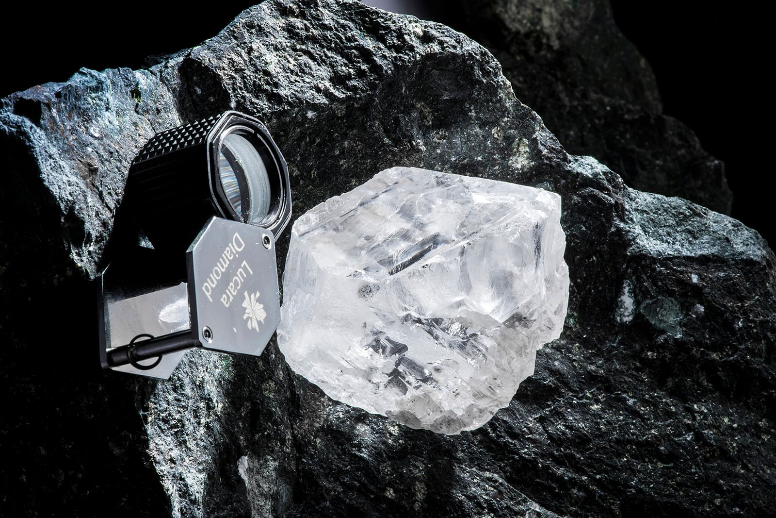 O diamante Lesedi La Rona de 1.109 quilates foi descoberto na mina Lucara Karowe, em Botswana, em 2015